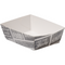 Klika - Bak | Karton + verniscoating | snackbak | 90x70x35mm | wit/grijs | 400 stuks