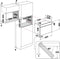 Whirlpool MBNA900XN - Inbouwmagnetron 22L 750W - Snelstart Jet Defrost - Zwart