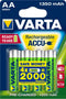 Varta Ready2Use HR06 - Oplaadbare batterij - 1350 mAh - Groen