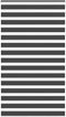 vidaXL - Zebra - rolgordijn - 130x230 - cm - stofbreedte - 125,9 - cm - zwart