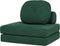 OLDEN - Slaapbank - Donkergroen - Polyester