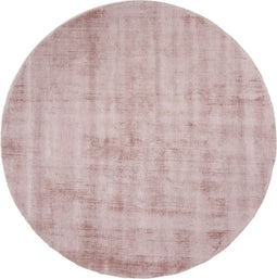 Karpet Viscose Rond Pink ø150 cm