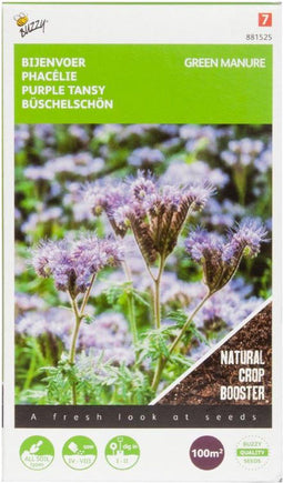 Buzzy® Groenbemester Phacelia tanacetifolia - 100 Gram