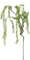 PTMD Leaves Plant Waterplant Kunsttak - 46 x 23 x 80 cm - Groen