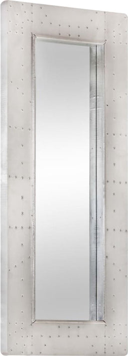 vidaXL - Spiegel - luchtvaartstijl - 110x50 - cm - metaal