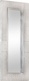 vidaXL - Spiegel - luchtvaartstijl - 110x50 - cm - metaal