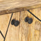 vidaXL - Dressoir - 118x30x75 - cm - massief - mangohout