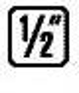 Gedore INX 19 16 2950944 - Veeltand (XZN) Schroevendraaierdop M16 1/2" (12.5 mm) - Verchroomd