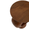 Urban Nature Culture - Side table Farren - Mango wood - Gouden eik Ø 30 * 39 CM