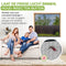 O'DADDY® Raamhor - 100x150 cm - Aanpasbaar Vliegengaas - Glasvezel - Zwart
