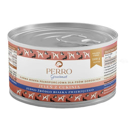 Natvoer PERRO Gourmet Deer with zucchini 200 g