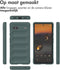 imoshion Hoesje - Geschikt voor Google Pixel 6a - EasyGrip Backcover - Donkergroen