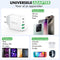 Travelhawk USB-C Oplader - 4-in-1 Snellader - PD 40W - Wit