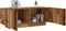 vidaXL - Nachtkastje - 100x35x40 - cm - bewerkt - hout - oud - houtkleurig