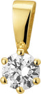 Marie Celeste hanger - Fantasiehanger - 14 karaat goud - Zirkonia