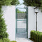 vidaXL - Poort - 100x175 - cm - staal - groen