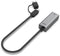 Unitek U1313C - USB Hub - 2x USB 3.2 Gen1 5Gb/s - 2.5Gbps Ethernet - 17mm hoog - 61mm breed - 23mm diep