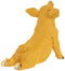 Home ESPRIT - Decoratieve figuren - Gouden Varken - Geel Groen Roze (2 stuks)