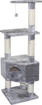 Ebi Classic Loona - Krabpaal - 4 niveaus - Beige - 40 x 40 x 135 cm