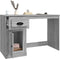 vidaXL - Bureau - met - lade - 115x50x75 - cm - bewerkt - hout - grijs - sonoma - eiken
