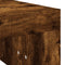 vidaXL - Salontafel - 102x50x36 - cm - bewerkt - hout - gerookt - eikenkleurig