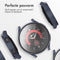 imoshion Screenprotector - Geschikt voor Samsung Galaxy Watch 5 40mm - Full Cover Hard Case / Beschermend Hoesje - Donkerblauw