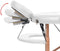 vidaXL - Massagetafel - inklapbaar - 4 - cm - dik - met - 2 - bolsters - ovaal - wit