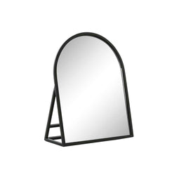 Wandspiegel Home ESPRIT Zwart Kristal Ijzer 20 x 8,5 x 25 cm