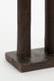 Mica Decorations Pegara Woondecoratie - L7 x B18 x H46 cm - FSC 100% Mangohout - Bruin