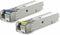 Ubiquiti UACC-OM-SM-1G-S-2 - SFP transceiver - 1250 Mbit/s - Roestvrijstaal (2 stuks)