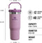 Stanley The IceFlow Flip Straw Tumbler 0,89L NEW - Thermosfles - Lilac