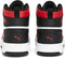 PUMA Rebound JOY - Hoge sneakers - SoftFoam+ inlegzool - White/ForAllTimeRed/Black - Maat 45