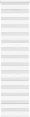 vidaXL - Zebra - rolgordijn - 55x230 - cm - stofbreedte - 50,9 - cm - polyester - wit