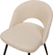 Set van 2 eetkamerstoelen ONAGA Bouclé Beige