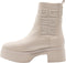 GUESS Keanna - Chelsea boots - Luxe stoffen bovenkant - Wit