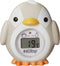 Nuby - Pinguïn Badthermometer - Digitale thermometer 2-in-1 - BPA-vrij - Grijs