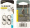 NITE Ize NI-LSBM-11-2R3 Karabijn MicroLock S-Biner 2 35 mm x 15 mm x 7 mm 2 stuk(s)