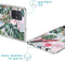 iMoshion Hoesje Geschikt voor Samsung Galaxy A71 Hoesje Siliconen - iMoshion Design hoesje - Groen / Roze / Tropical Jungle
