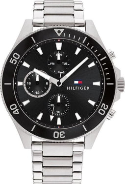 Tommy Hilfiger Larson 1791916 - Horloge - 46 mm - Zilver