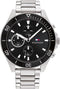 Tommy Hilfiger Larson 1791916 - Horloge - 46 mm - Zilver
