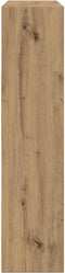 vidaXL - Boekenkast/kamerscherm - 105x24x102 - cm - artisanaal - eikenkleur
