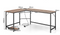 Coast Hoekbureau L-vormig - 168 x 125 cm - 2 Stopcontacten en 2 USB - Natuurlijke kleur