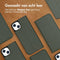 Accezz iPhone 13 - Premium Leather Slim Bookcase - Echt Nappa leer - Groen