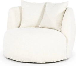 Fauteuil Louis met kussen - beige Spark
