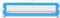 vidaXL Kinderbedhekjes 2 st 150x42 cm blauw