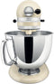 KitchenAid Artisan 5KSM175PSEAC - Keukenrobot - 4,8L RVS kom 300W - Amandelwit