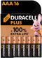 Duracell Plus - AAA-batterijen - 16 stuks herlaadbaar - Goud