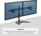 Fellowes 8043701 - Seasa™ dubbele vrijstaande monitor arm - geschikt voor 2 schermen 13-32 inch tot 8kg elk