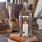 Riviera Maison RM Cape Town Lantern silver - Aluminium, Glas - Transparant - 19.0x19.0x42.0 cm