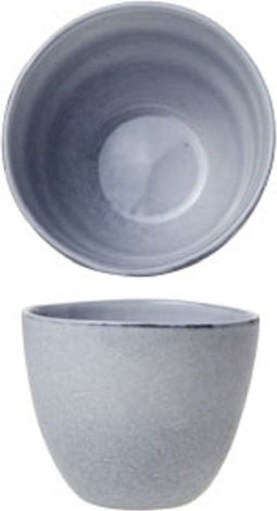 Loft - Koffiekopjes zonder oor - grijs - 25cl - D9XH7.3cm - Set van 6